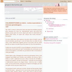 GRUPO 2 DA TURMA YAI