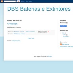 DBS Baterias e Extintores