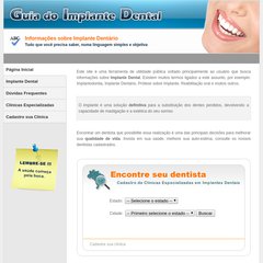 guiadoimplantedental.com.br implante dental, implante dentário, inplante na odontologia