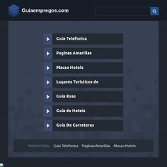 guiaempregos.com Minhas Vagas, Entrar/ Registre-se, Cadastrar Vaga