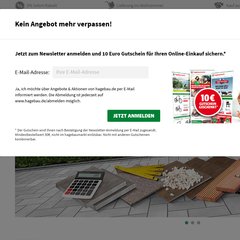 www.Hagebau.de Online Baumarkt Shop