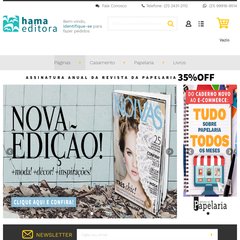 Editora de Livros e Revistas no Rio de Janeiro - Hama Editora