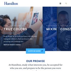 hamilton.edu Directories, Contacts, My Hamilton