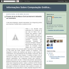 Informações Sobre Computação Gráfica...