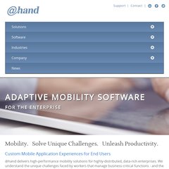 @hand Corporation | Software Solutions for a Workforce in Motion