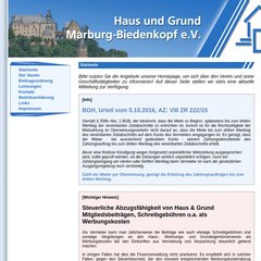Www Hausundgrundmarburg De Haus Und Grund Marburg