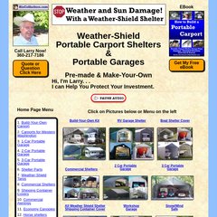 Www Hiscoshelters Com Portable Temporary Garage Carport All Weather