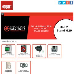 Hobut:- Manufacturers of current transformers, panel meters and associated products.