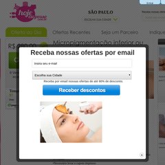 Hoje eu Posso - IMPERDÍVEL - 1 SESSÃO DE CRIOLIPOLISE + 4 LIPOCAVITAÇÃO COM