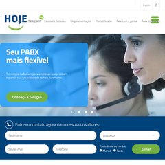 Hoje Telecom - Operadora de telefonia fixa para empresas, com excel&ecirc;ncia no atendimento.