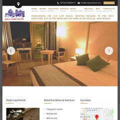 The Holy Land Hotel In Jerusalem ( Alquds )