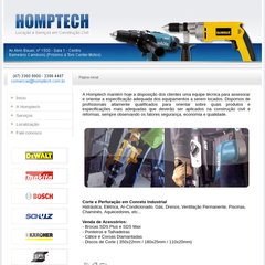 homptech.com.br Voltar, Favoritos, Desenvolvido por Desdeinter