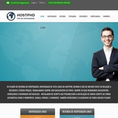 hostphd.com.br Hospedagem de Sites, Revenda de Hospedagem, Streaming