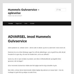 - Dårlig oplevelse af Hummels Gulvservice