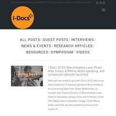 i-Docs - interrogating the field of interactive documentary