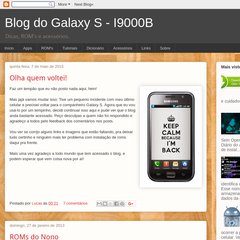 Blog do Galaxy S - I9000B
