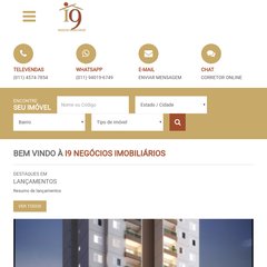 i9imovel.com.br Quem somos, Seja nosso corretor, Venda seu imóvel