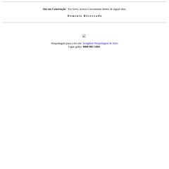 Site em Constru