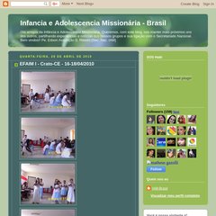 Infancia e Adolescencia Missionária - Brasil