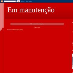Em manutenção