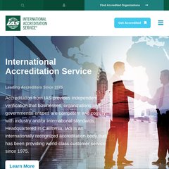 IAS: The International Accreditation Service