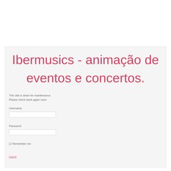 Ibermusics.com - Animação de eventos - HOME
