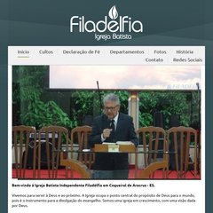 ibifiladelfia.com.br :: Agenda, :: Contatos, :: Cultos