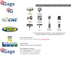 iGage Topographic Maps, Survey/GIS GPS & Weatherproof Paper