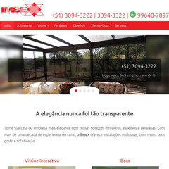 imbex.com.br Vidro Temperado, Persianas, Espelhos