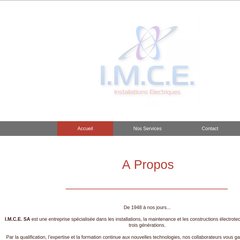 IMCE Installations, maintenances et constructions electrotechniques
