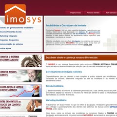 Imosys - Desenvolvimento de sites para imobiliarias e corretores de imóveis