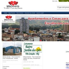 imoveistrescoracoes.com.br Imoveis para alugar e vender em tres coracoes