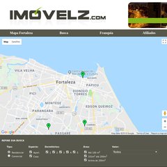 imovelz.com Mapa Fortaleza, Franquia, Afiliados