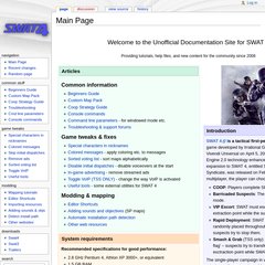 induktio.net SWAT 4 wiki, Cave System RMX, Shipping Terminal