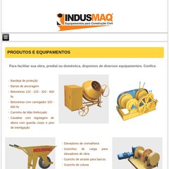 indusmaq.com.br equipamentos para constru