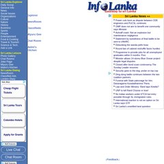 Www Infolanka Com Infolanka Gateway To Sri Lanka
