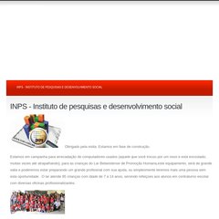 INPS - Instituto de pesquisas e desenvolvimento social