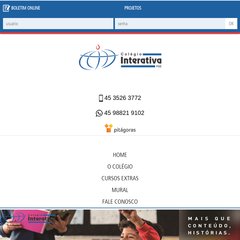 Col&eacute;gio Interativa Foz do Iguaçu - Ensino Infantil - Integral - Fundamental