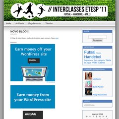 interclasses2011.wordpress.com Início, Artilharia, Regulamento