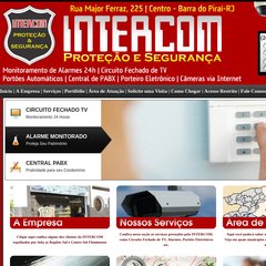 Intercom - Alarmes, Segurança, Circuito Fechado de TV, Monitoramento 24h
