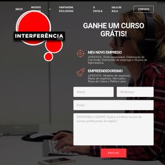 interferencia.com.br Cursos, Preparatório, Idiomas