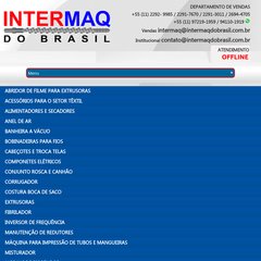 INTERMAQ DO BRASIL - Equipamentos e Partes para industria Nascional e/ou internacional