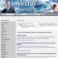 Www Investor Gesucht Com Investor Gesucht Investoren Oder Geschaftspartner