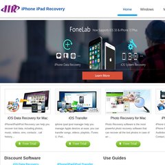 iPhone-iPad-iPod data recovery : recover photos, Contacts, Messages from IOS device