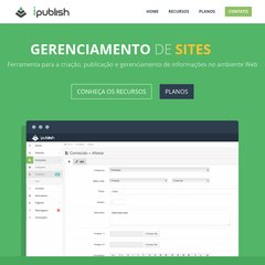 iPublish | Ferramenta para a criação, publicação e gerenciamento de conteúdo