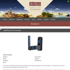 isatphonepro.com.br Empresa, Soluções, Multimídia