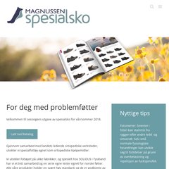 Ja magnussen.no J A Magnussen Engros AS Magnussen Spesialsko – Appell Reklamebyrå