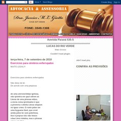 janicegiotto.blogspot.com Exercícios para cérebros enferrujados, 12:48, 0 comentários