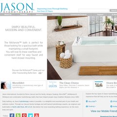 Hydrotherapy, Whirpools, Air Baths, Air-Whirlpools And Soaking Tubs | Jason International
