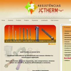 JCTHERM - Resistências elétricas - Tubulares Especiais - Imersão - Sobreborda